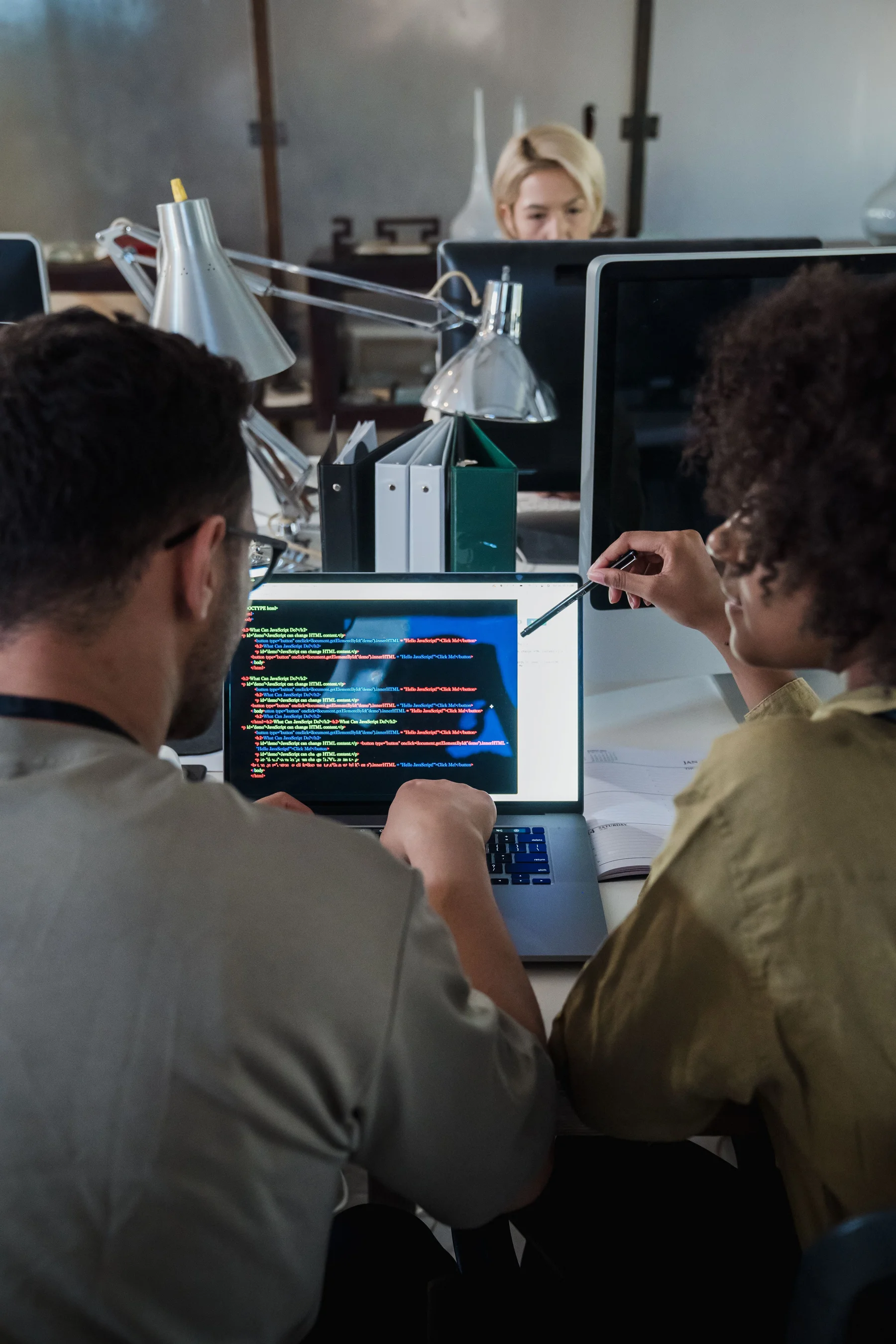 Software development collaboration — reference photograph