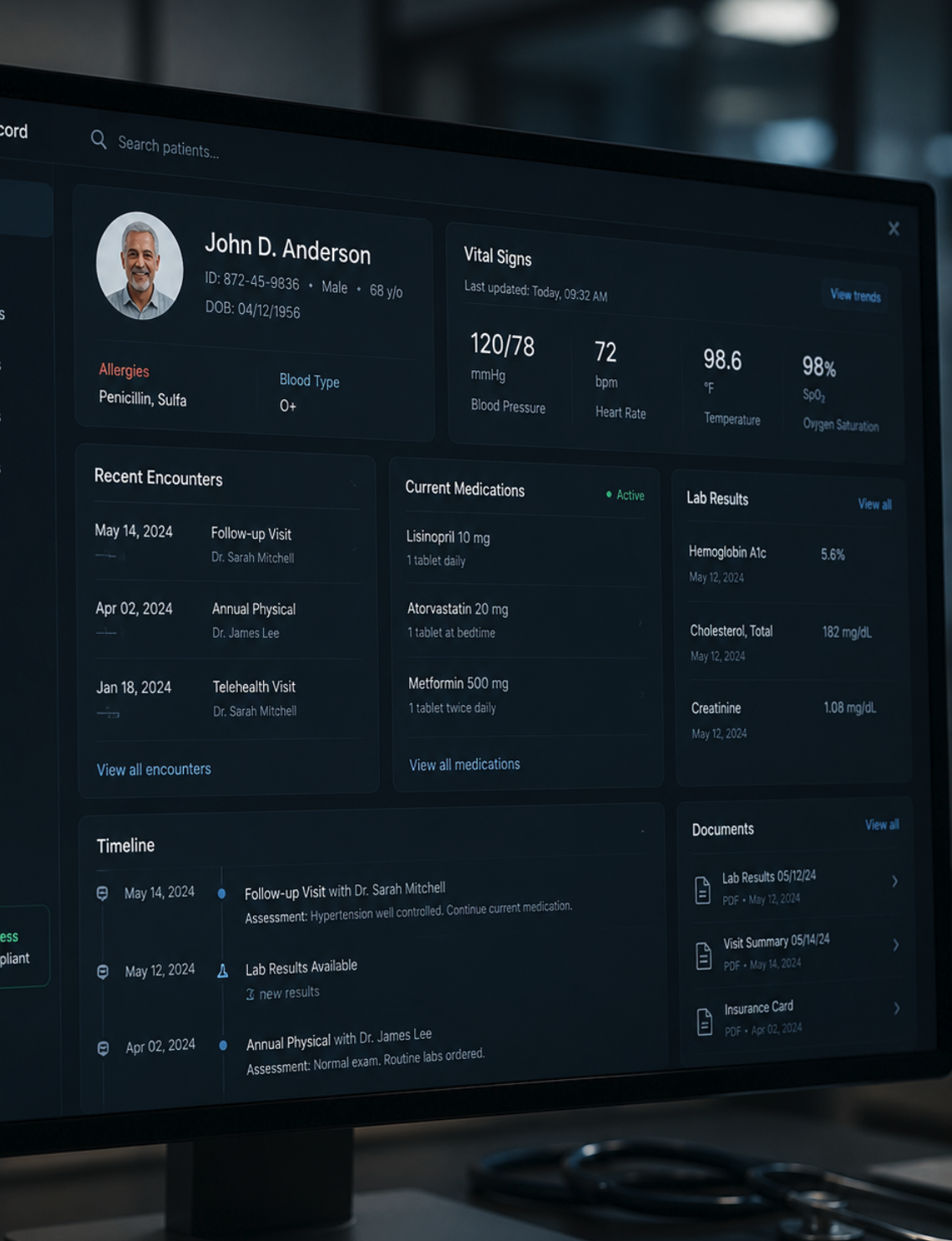 Digital clinical records