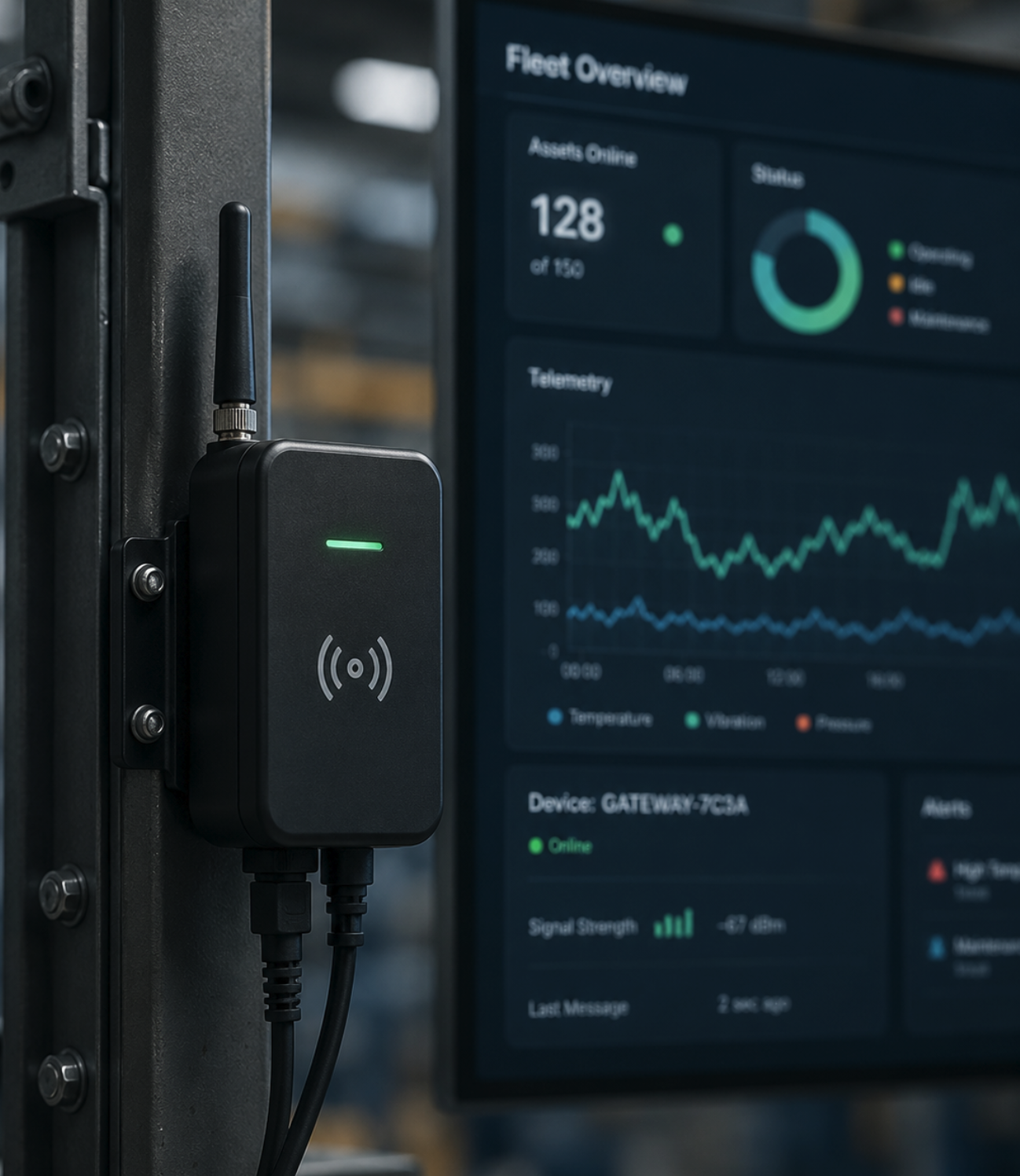 Fleet telemetry and IoT hardware
